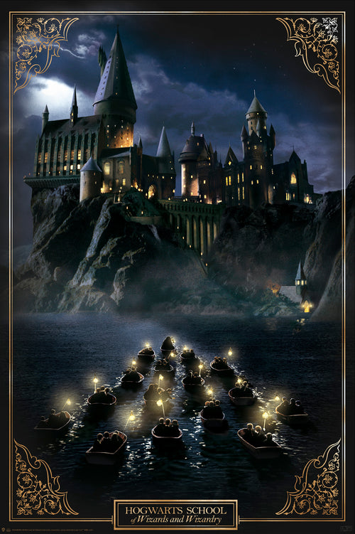 Gbeye Harry Potter Hogwarts Castle Affiche 61X91 5cm | Yourdecoration.fr