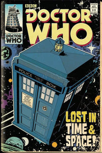 GBeye Doctor Who Tardis Comic Affiche 61x91,5cm | Yourdecoration.fr