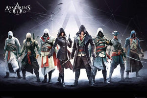 GBeye Assassins Creed Characters Affiche 61x91,5cm | Yourdecoration.fr