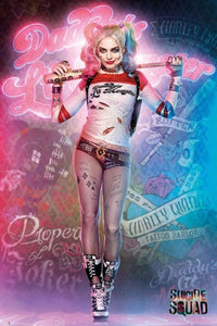 GBeye Suicide Squad Harley Quinn Stand Affiche 61x91,5cm | Yourdecoration.fr