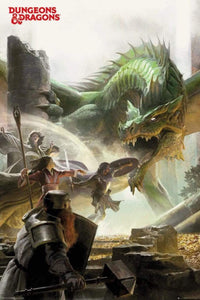 GBeye Dungeons and Dragons Adventure Affiche 61x91,5cm | Yourdecoration.fr
