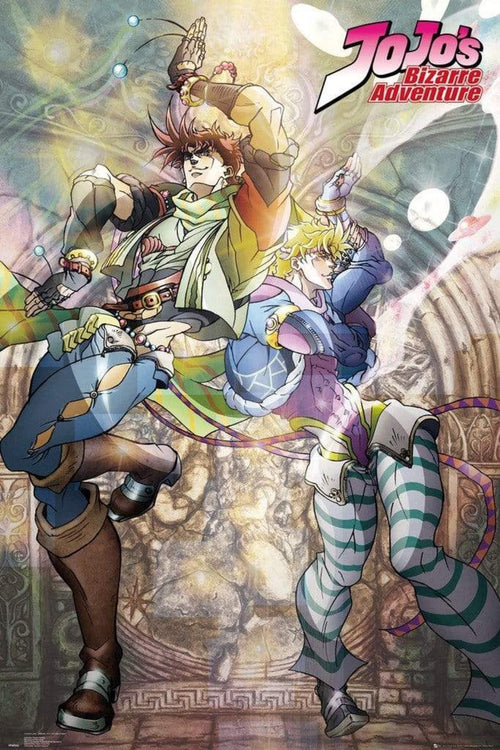 GBeye Jojos Bizarre Adventure Joseph and Ceasar Affiche 61x91,5cm | Yourdecoration.fr