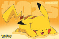 GBeye Pokemon Pikachu Asleep Affiche 91,5x61cm | Yourdecoration.fr