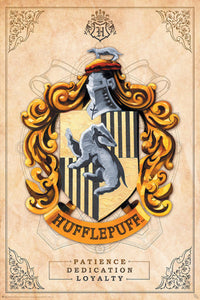 gbeye gbydco065 harry potter hufflepuff affiche poster 61x91 5cm  | Yourdecoration.fr