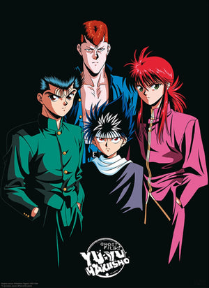 Gbeye GBYDCO088 Yu Yu Hakusho Group Shot Affiche Poster 38x52cm | Yourdecoration.fr