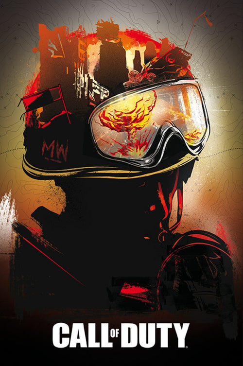 Gbeye GBYDCO142 Call Of Duty Graffiti Affiche Poster 61x 91-5cm | Yourdecoration.fr