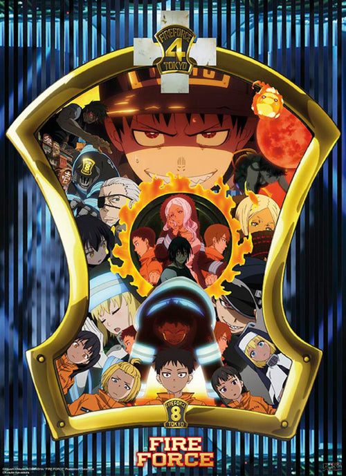 Gbeye GBYDCO163 Fire Force Special Fire Forces Affiche Poster 38x52cm | Yourdecoration.fr