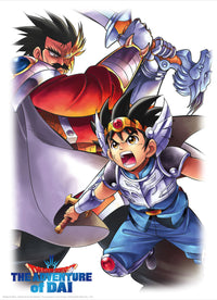 gbeye gbydco189 dragon quest dai and baran affiche poster 38x52cm | Yourdecoration.fr