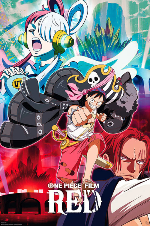 Gbeye GBYDCO194 One Piece Red Movie Affiche Poster Affiche Poster 61x 91-5cm | Yourdecoration.fr