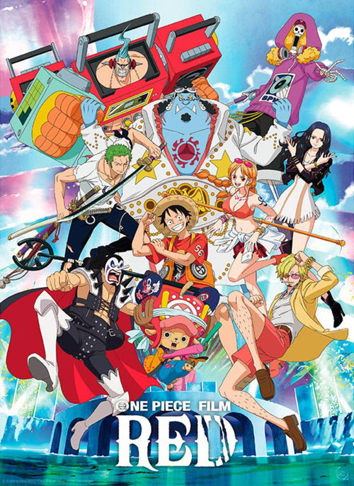 Gbeye GBYDCO196 One Piece Red Festival Affiche Poster 38x52cm | Yourdecoration.fr
