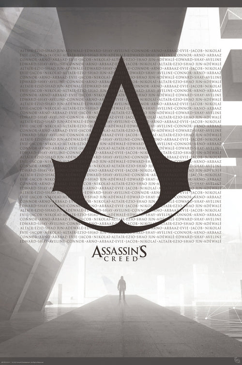 Gbeye Gbydco198 Assassins Creed Cred And Animus Affiche Poster 61x91 5cm | Yourdecoration.fr