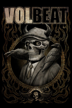 gbeye gbydco204 volbeat skeleton affiche poster 61x91 5cm | Yourdecoration.fr