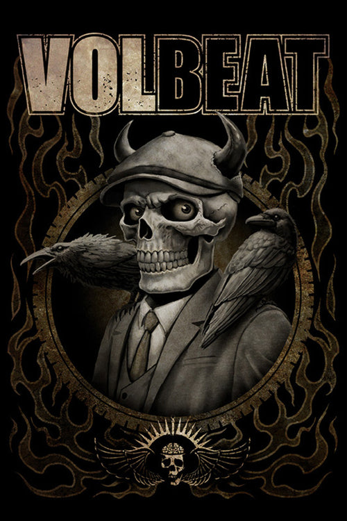 gbeye gbydco204 volbeat skeleton affiche poster 61x91 5cm | Yourdecoration.fr