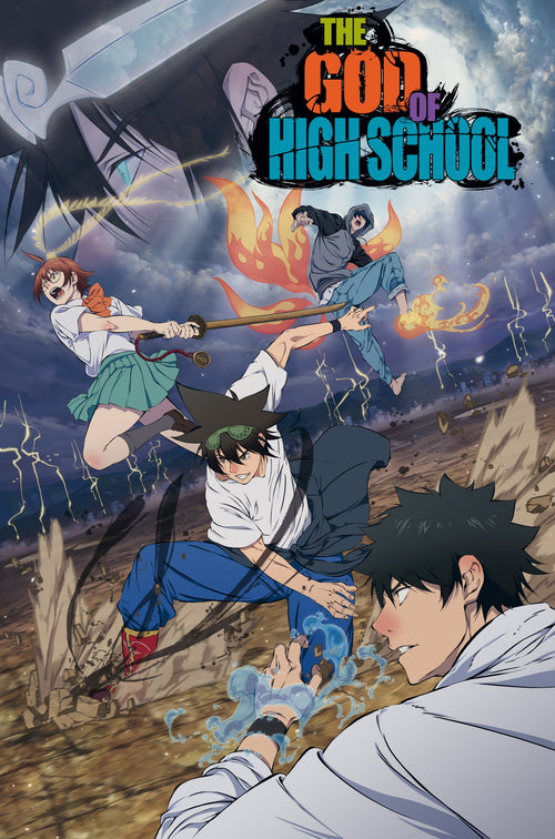 gbeye gbydco239 the god of high school key visual affiche poster 61x91 5cm | Yourdecoration.fr