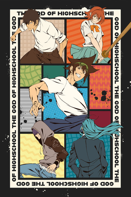 gbeye gbydco240 the god of high school group affiche poster 61x91 5cm | Yourdecoration.fr