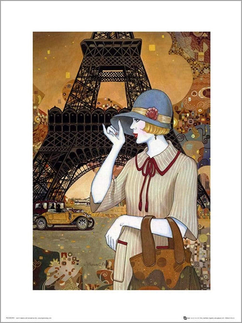GBeye Helena Lam Paris Adventure affiche art | Yourdecoration.fr
