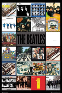 GBeye The Beatles Albums Affiche 61x91,5cm | Yourdecoration.fr