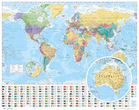 GBeye World Map 2012 Affiche 50x40cm | Yourdecoration.fr