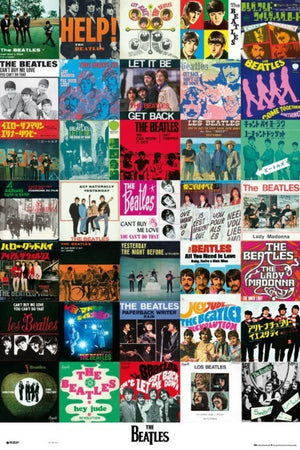 Grupo Erik GPE4513 Beatles Singles Affiche 61X91,5cm | Yourdecoration.fr