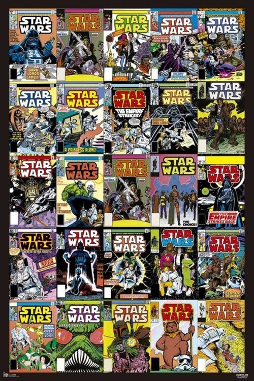 Grupo Erik GPE4772 Star Wars Classic Cover Comic Affiche 61X91,5cm | Yourdecoration.fr