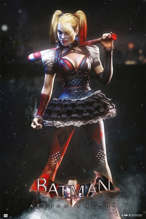 Grupo Erik GPE4917 Dc Comics Batman Arkham Knight Harley Quinn Affiche 61X91,5cm | Yourdecoration.fr