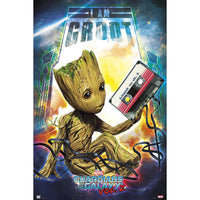 Grupo Erik GPE5150 Marvel Guardians Of The Galaxy Vol 2 Groot Affiche 61X91,5cm | Yourdecoration.fr