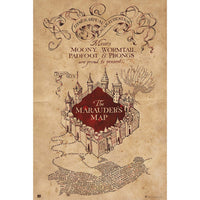 Grupo Erik GPE5159 Harry Potter The Marauders Map Affiche 61X91,5cm | Yourdecoration.fr