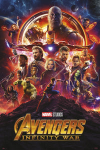 Grupo Erik GPE5252 Avengers Infinity War One Sheet Affiche 61X91,5cm | Yourdecoration.fr