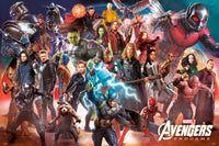 Grupo Erik GPE5364 Marvel Avengers Endgame Line Up Affiche 91,5X61cm | Yourdecoration.fr