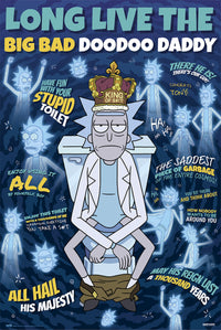 Grupo Erik GPE5448 Rick And Morty Doodoo Daddy Affiche 61X91,5cm | Yourdecoration.fr
