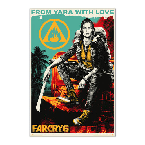 Grupo Erik GPE5498 Far Cry 6 From Yara With Love Affiche 61X91,5cm | Yourdecoration.fr
