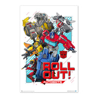 Grupo Erik Gpe5583 Affiche Art Transformers Roll Out | Yourdecoration.fr