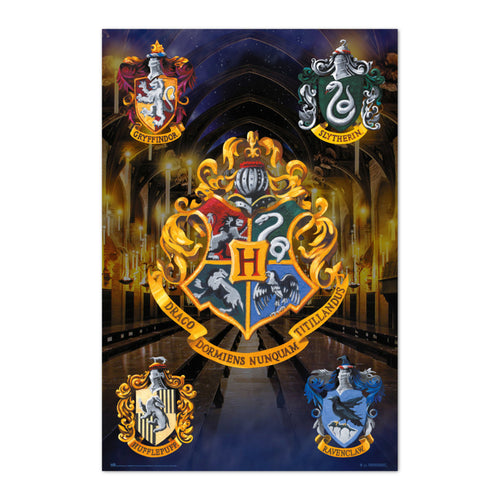 Grupo Erik Gpe5650 Harry Potter Escodus Hogwarts Affiche 61X91 5cm | Yourdecoration.fr