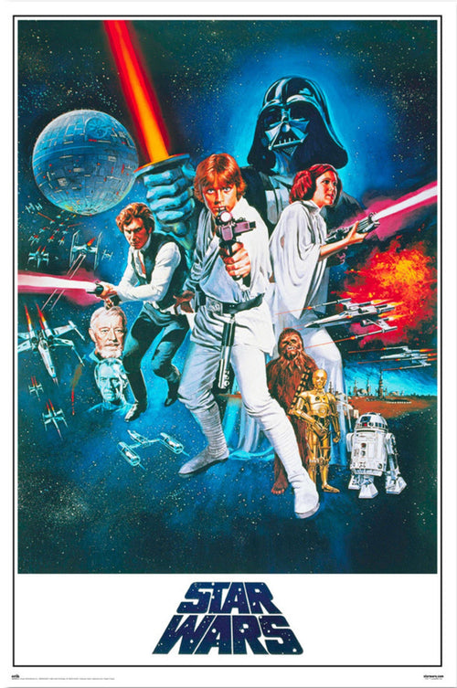 Grupo Erik Gpe5688 Star Wars Classic La Guerra De Las Galaxiax Affiche Poster 61x91 5cm | Yourdecoration.fr