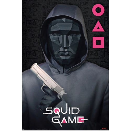 Pyramid PP35020 Squid Game Mask Man Affiche Art | Yourdecoration.fr
