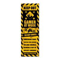 Grupo Erik PPGE8093 Gameration Gaming Caution Affiche 53X158cm | Yourdecoration.fr