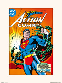 Grupo Erik Dc Action Comics 485 Affiche Art 30X40cm | Yourdecoration.fr