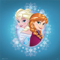 Grupo Erik Disney Frozen Anna En Elsa Affiche Art 30X30cm | Yourdecoration.fr