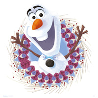 Grupo Erik Disney Frozen Olaf Affiche Art 30X30cm | Yourdecoration.fr