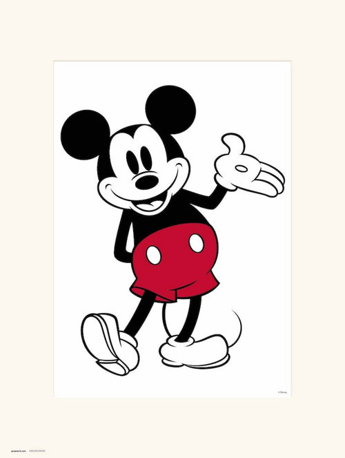 Grupo Erik Disney Mickey Classic Affiche Art 30X40cm | Yourdecoration.fr