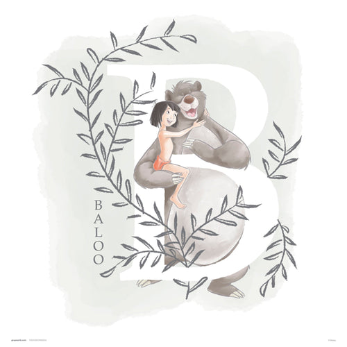 Grupo Erik Disney The Jungle Book Affiche Art 30X30cm | Yourdecoration.fr