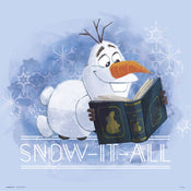 Grupo Erik Frozen In My Natural Element Affiche Art 30X30cm | Yourdecoration.fr
