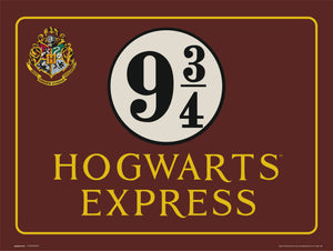 Grupo Erik Harry Potter Hogwarts Express Affiche Art 30X40cm | Yourdecoration.fr