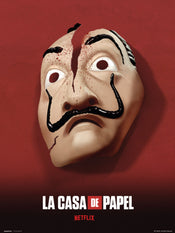 Grupo Erik La Casa De Papel Mascara Affiche Art 30X40cm | Yourdecoration.fr
