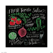 Grupo Erik Lily And Val Fresh Tomata Salsa Affiche Art 30X30cm | Yourdecoration.fr