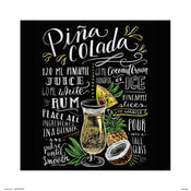 Grupo Erik Lily And Val Pina Colada Affiche Art 30X30cm | Yourdecoration.fr