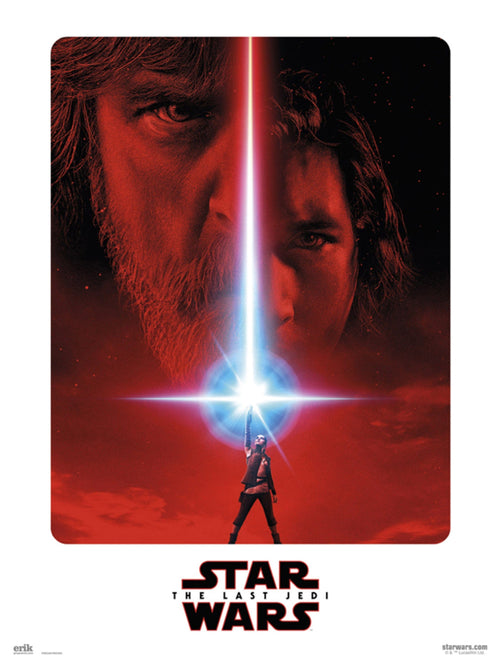 Grupo Erik Star Wars Vill The Last Jedi Affiche Art 30X40cm | Yourdecoration.fr