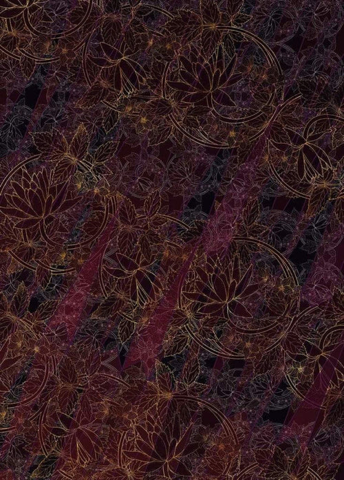 Komar Lotus Papier Peint Intissé 200x280cm 4 bandes | Yourdecoration.fr