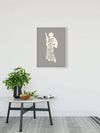 Komar Star Wars Silhouette Quotes Leia affiche art 30x40cm Sfeer | Yourdecoration.fr