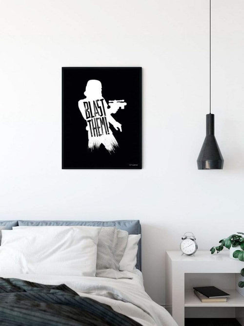 Komar Star Wars Silhouette Quotes Stormtrooper affiche art 30x40cm Sfeer | Yourdecoration.fr